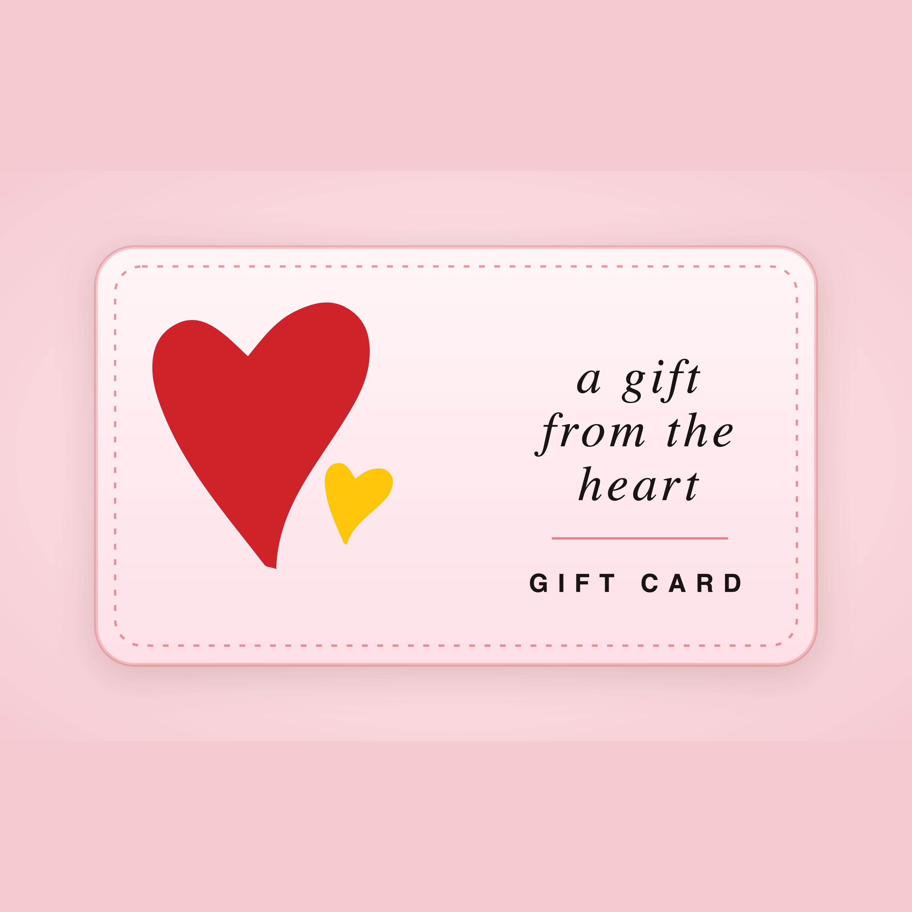 A Gift From the Heart — Heart to Hands gift card