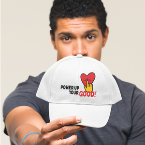 Power Up Your Good Adult Cotton Twill Cap